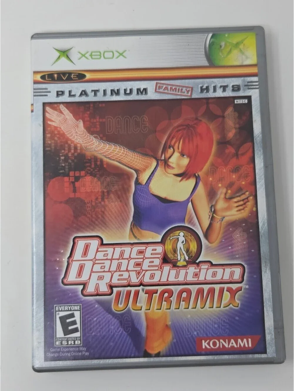 Konami Xbox Dance Dance Revolution Ultramix Platinum Hits (Microsoft Xbox, 2003)